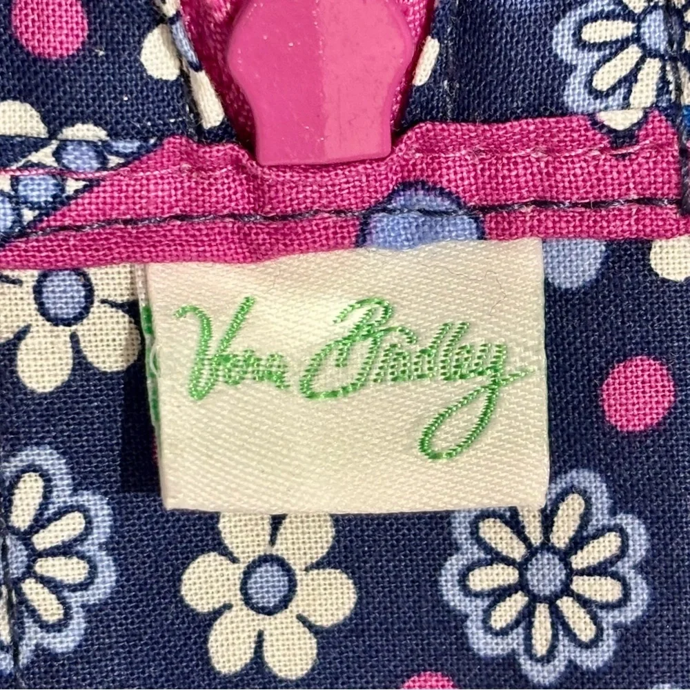 Vera Bradley Pink and Blue Paisley Bag